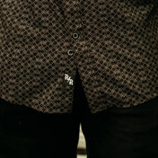 Black Barb Wire Button Up Shirt - Rebel Reaper Clothing Company