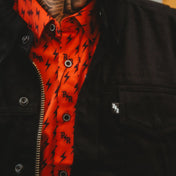 Black Denim Trucker Jacket - Rebel Reaper Clothing Company