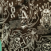 Black Nomad Button Up Shirt - Rebel Reaper Clothing Company