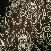 Black Nomad Button Up Shirt - Rebel Reaper Clothing Company