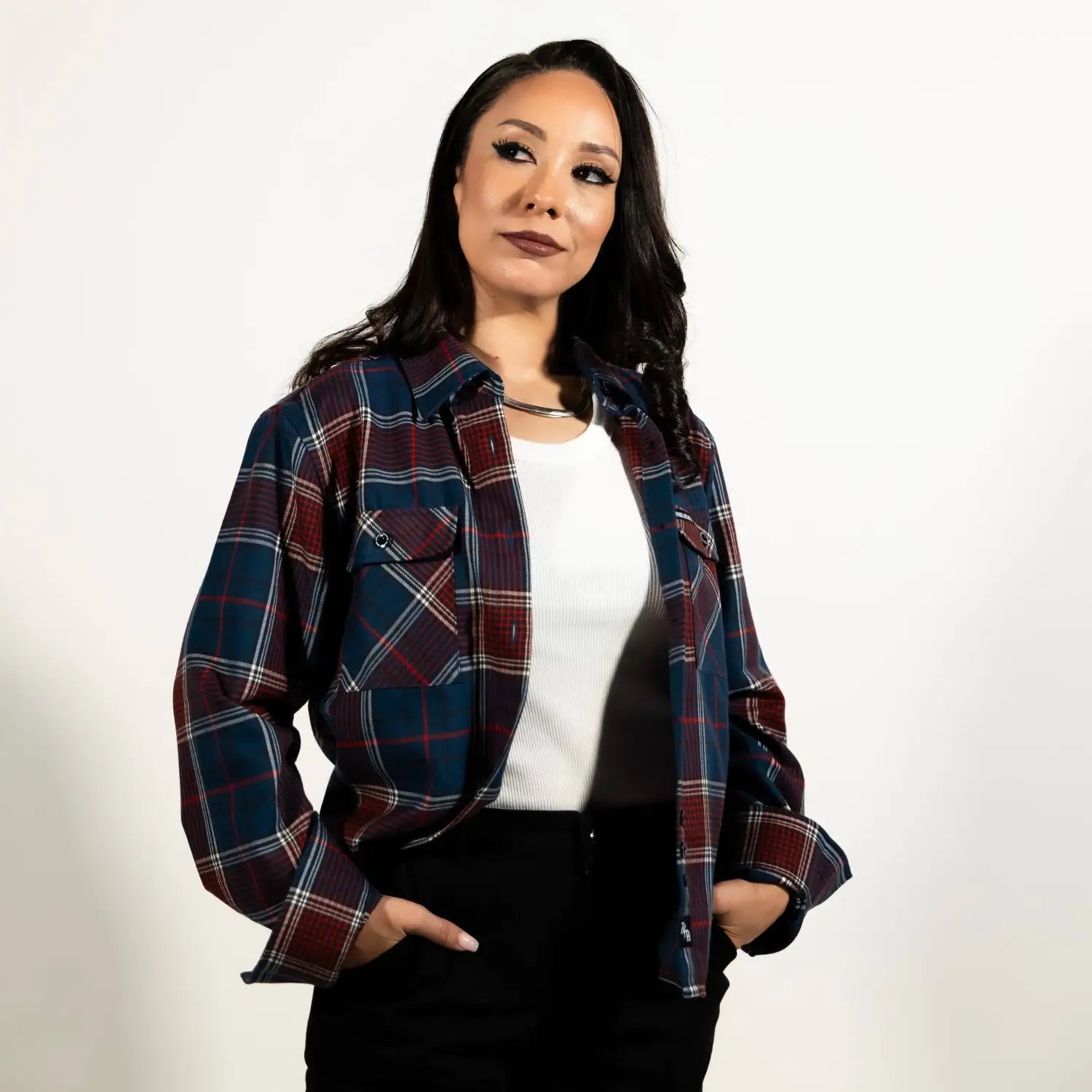 Blitz | Womens Flannel - Rebel Reaper Clothing Company