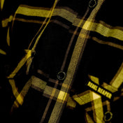 Burgh Flannel Shirt with Buttons featuring Rebel Reaper exclusive design