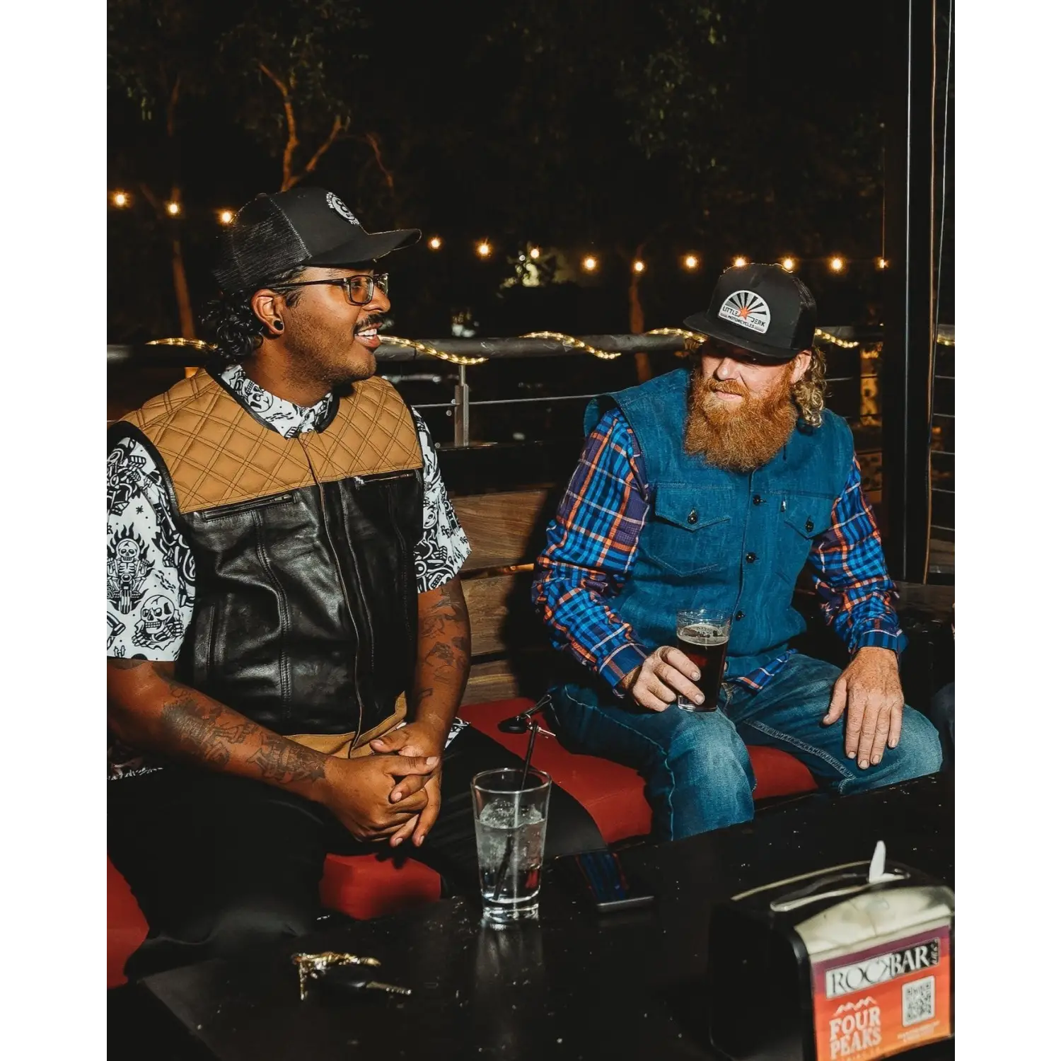 Burke Vest | Washed Blue Denim - Rebel Reaper Clothing Company