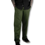 Olive green Chino Pants with rebel reaper flex-tek stretch waistband and slash hand pockets