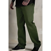Olive green rebel reaper chino pants with flex-tek stretch waistband and slash hand pockets