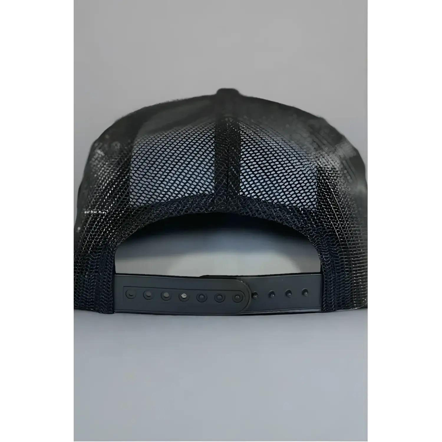 Black mesh trucker hat with reaper claw marks design, classic trucker cap, breathable mesh panels