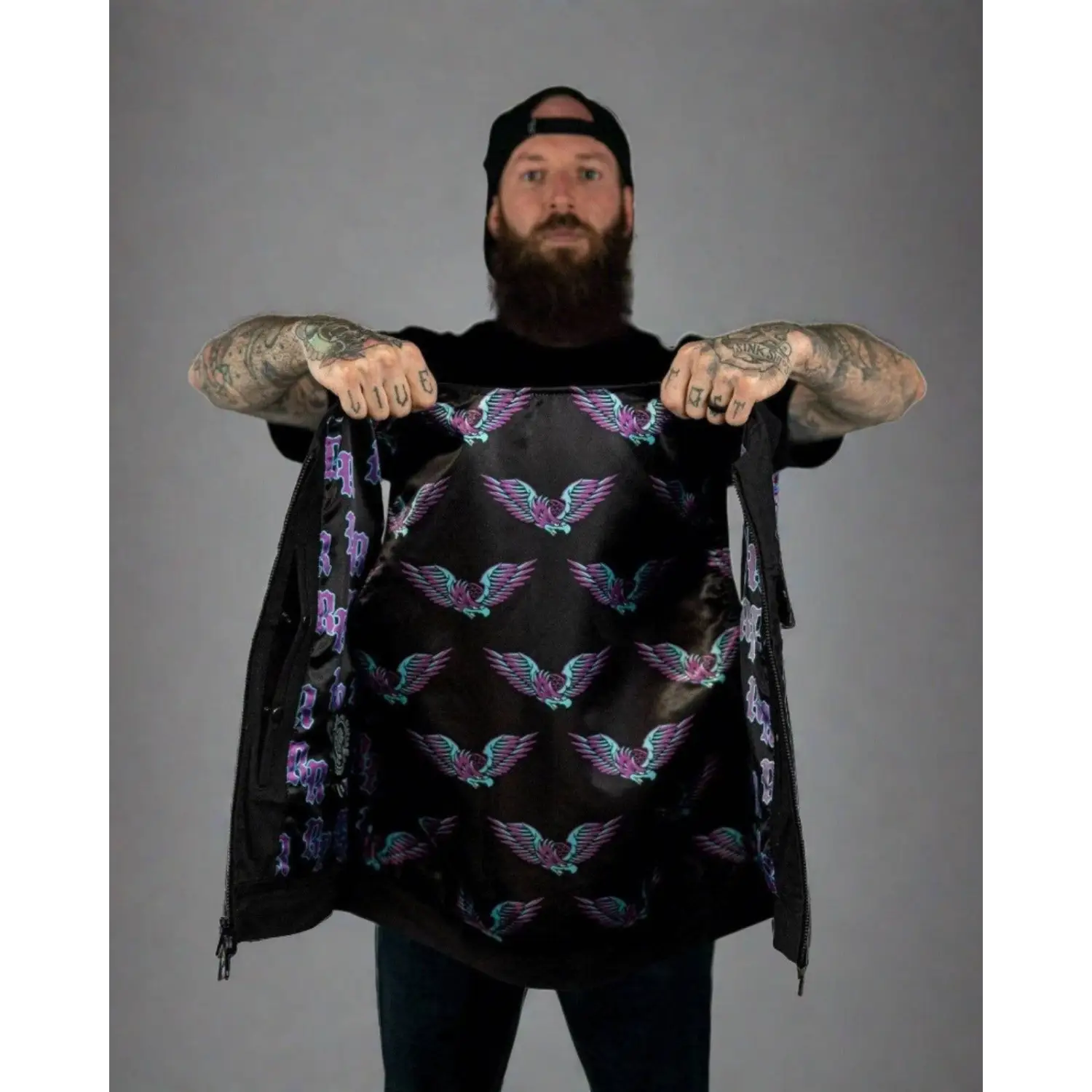 The Covert Vest - Black Denim