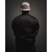 Dog Town Collared Black Denim Vest - Rebel Reaper Clothing Company