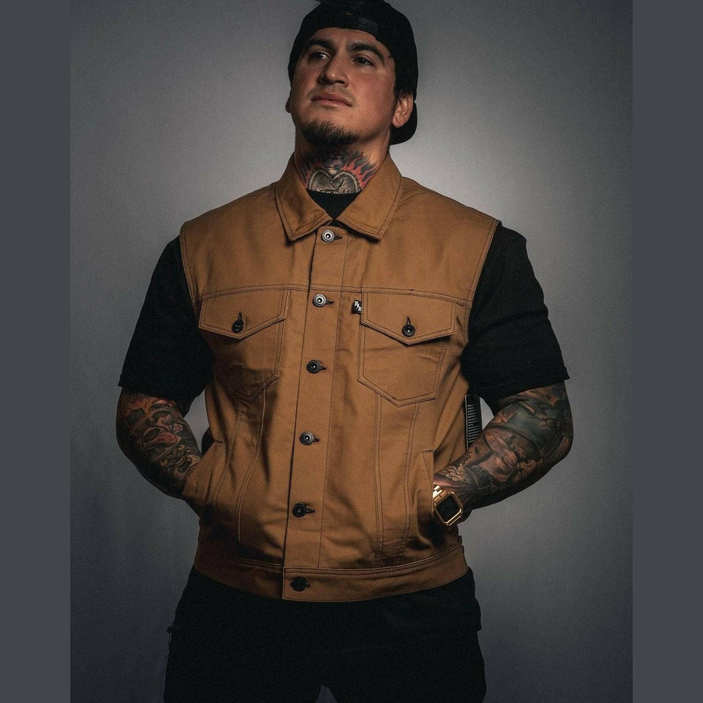 Escobar Vest | Collared | Canvas | Standard Length