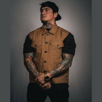 Escobar Vest | Collared | Canvas | Standard Length