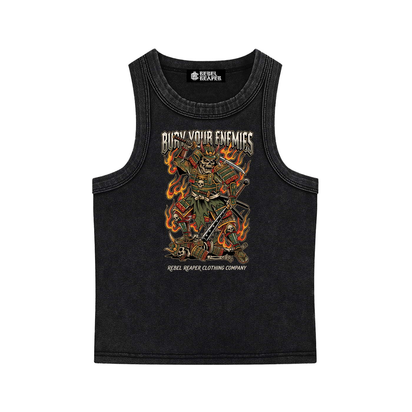 Tap Stitch POD,New,Womens,Tank Top,Bury Your Enemies,New Release