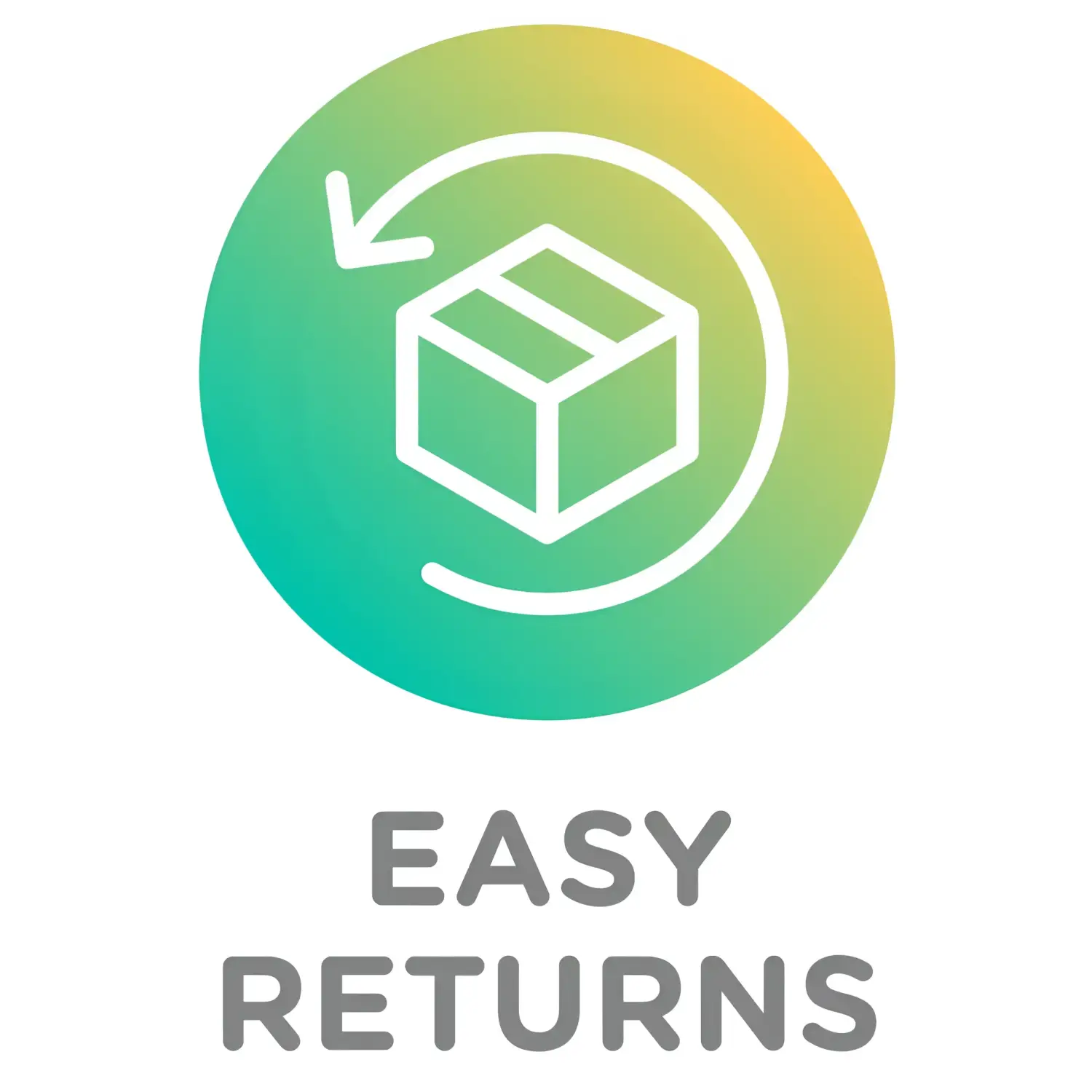 Easy returns icon for store credit and package protection valid in US