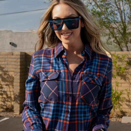 Galaga | Womens Flannel