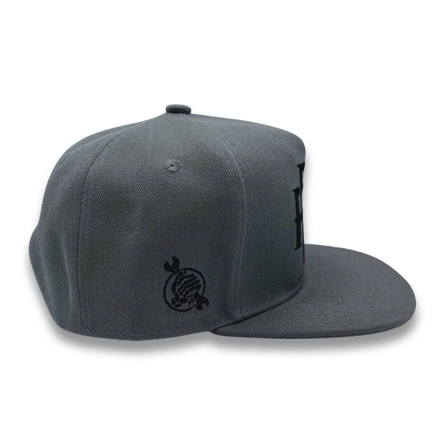 Gray Monogram Hat | Snapback