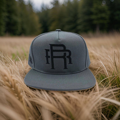 Gray Monogram Hat | Snapback