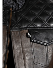 Harvester of Sorrow | Collarless | Leather | Short Torso - Rebel Reaper Clothing Company