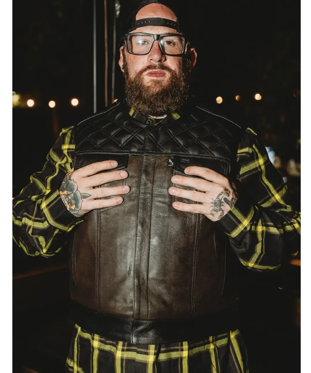 Harvester of Sorrow | Collarless | Leather | Short Torso - Rebel Reaper Clothing Company