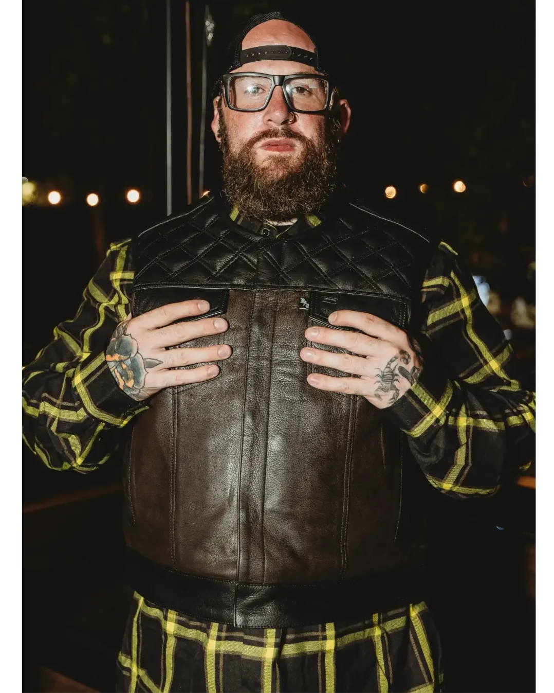 Harvester of Sorrow | Collarless | Leather | Short Torso - Rebel Reaper Clothing Company