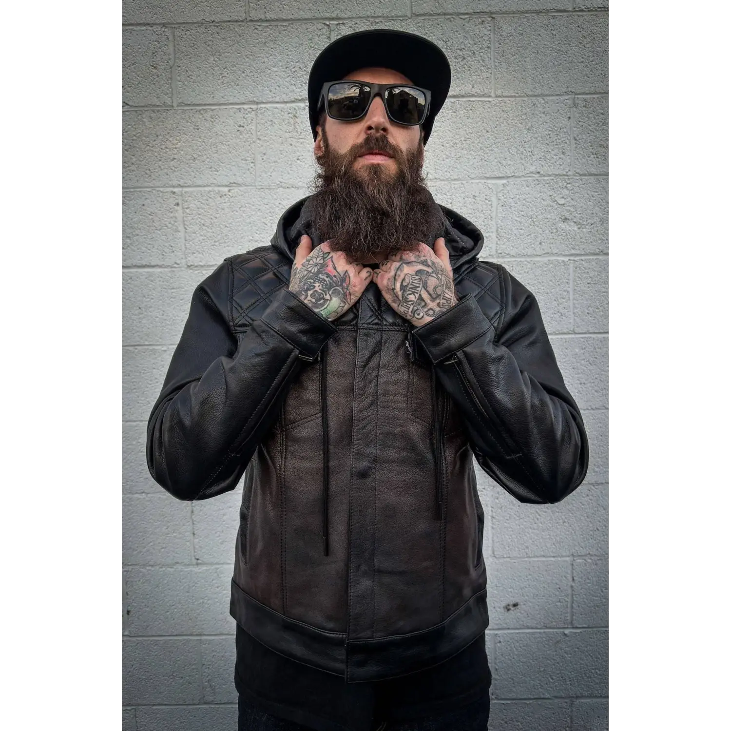 Harvester of Sorrow Leather Jacket - Rebel Reaper Clothing Company