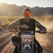 Performance Full Frame Hogan Sunglasses - Orange