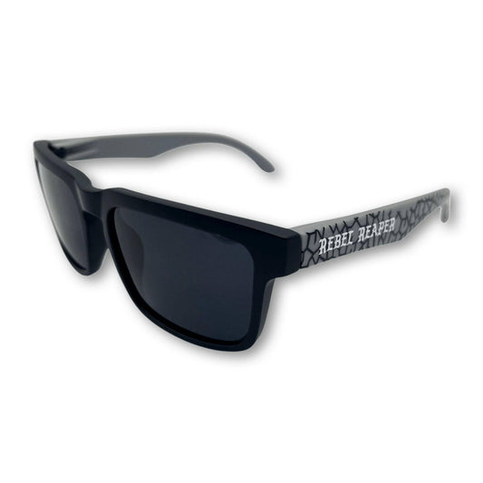 Hustler | Black Lens Grey Frame | Polarized | Sunglasses