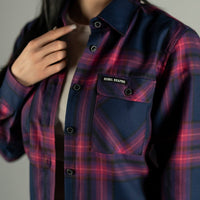 Thumbnail for hXc Womens Flannel - Rebel Reaper Clothing Company Women's Flannel