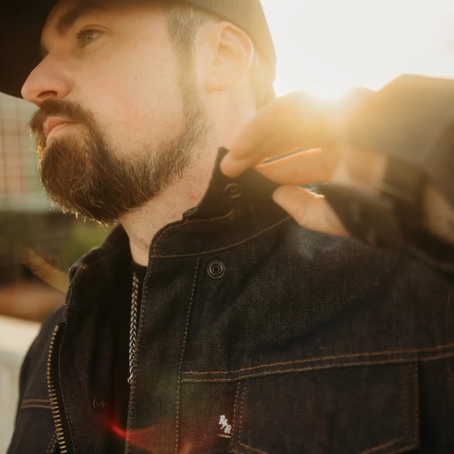 Indigo Blue Denim Trucker Jacket - Rebel Reaper Clothing Company