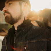 Indigo Blue Denim Trucker Jacket - Rebel Reaper Clothing Company