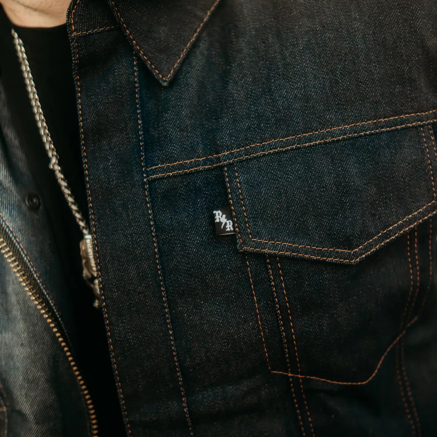 Indigo Blue Denim Trucker Jacket - Rebel Reaper Clothing Company