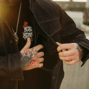 Indigo Blue Denim Trucker Jacket - Rebel Reaper Clothing Company