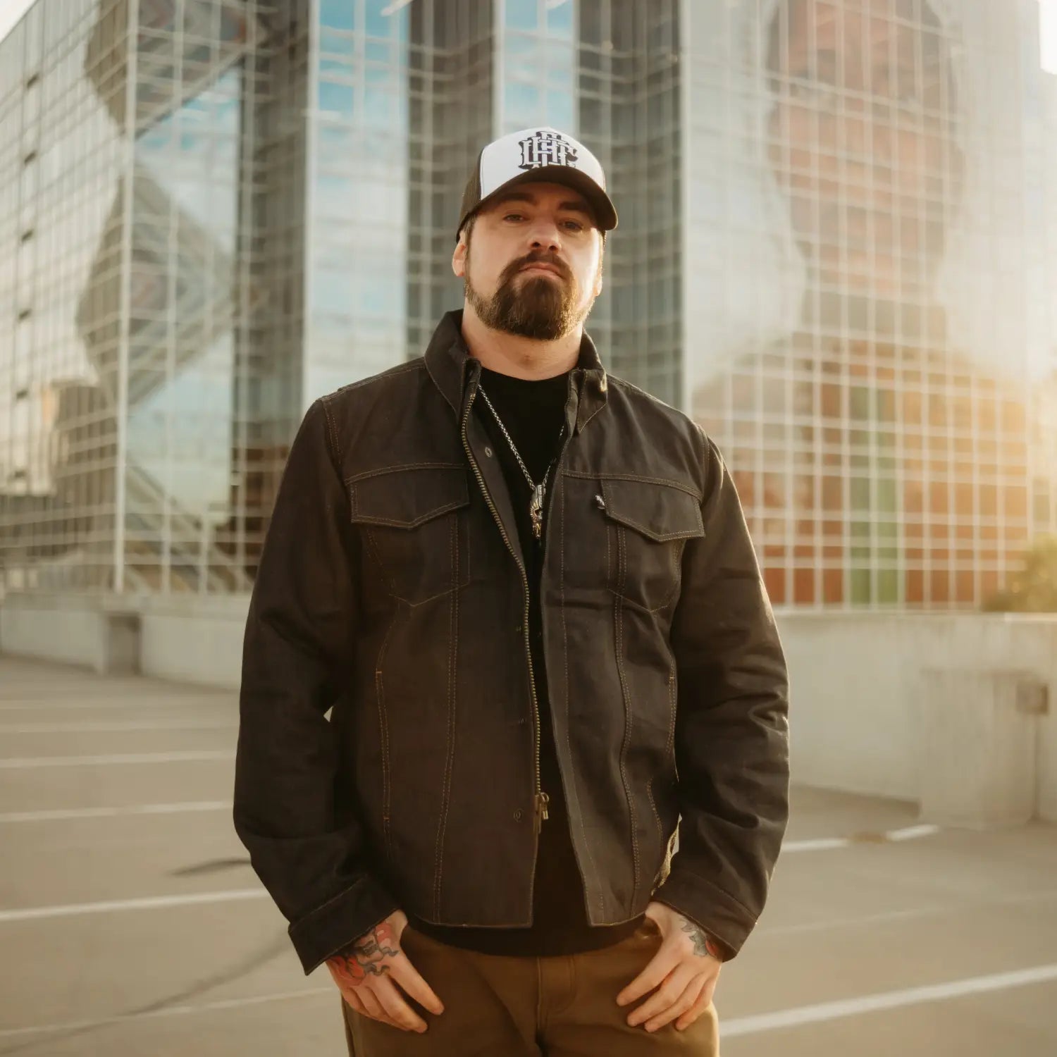 Indigo Blue Denim Trucker Jacket - Rebel Reaper Clothing Company