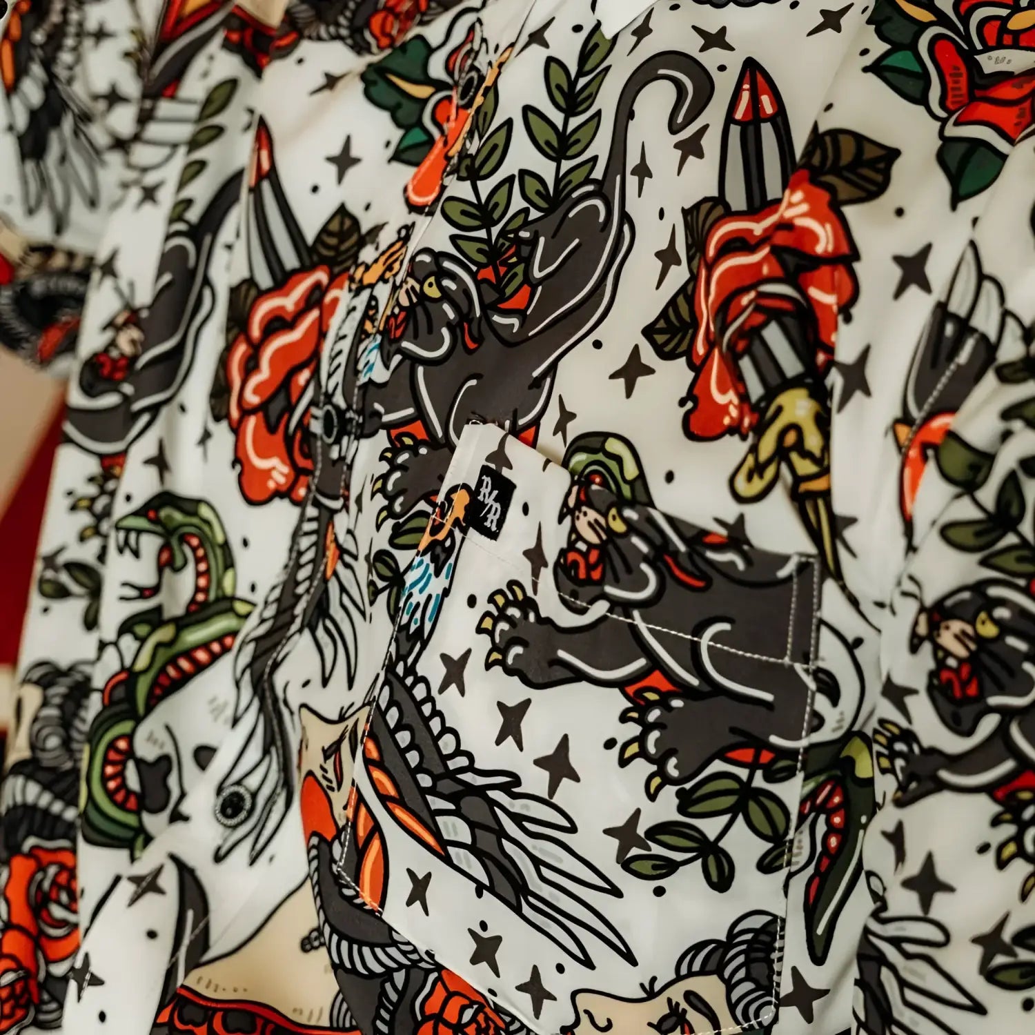 Legacy Button Up Shirt - Rebel Reaper Clothing Company