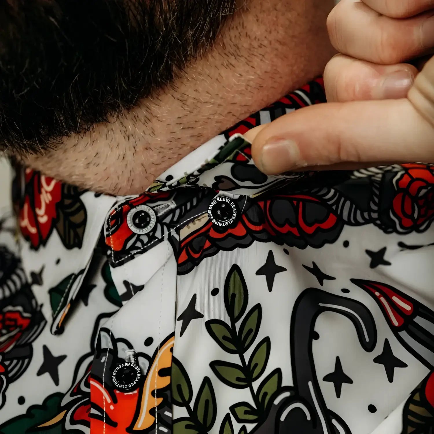 Legacy Button Up Shirt - Rebel Reaper Clothing Company