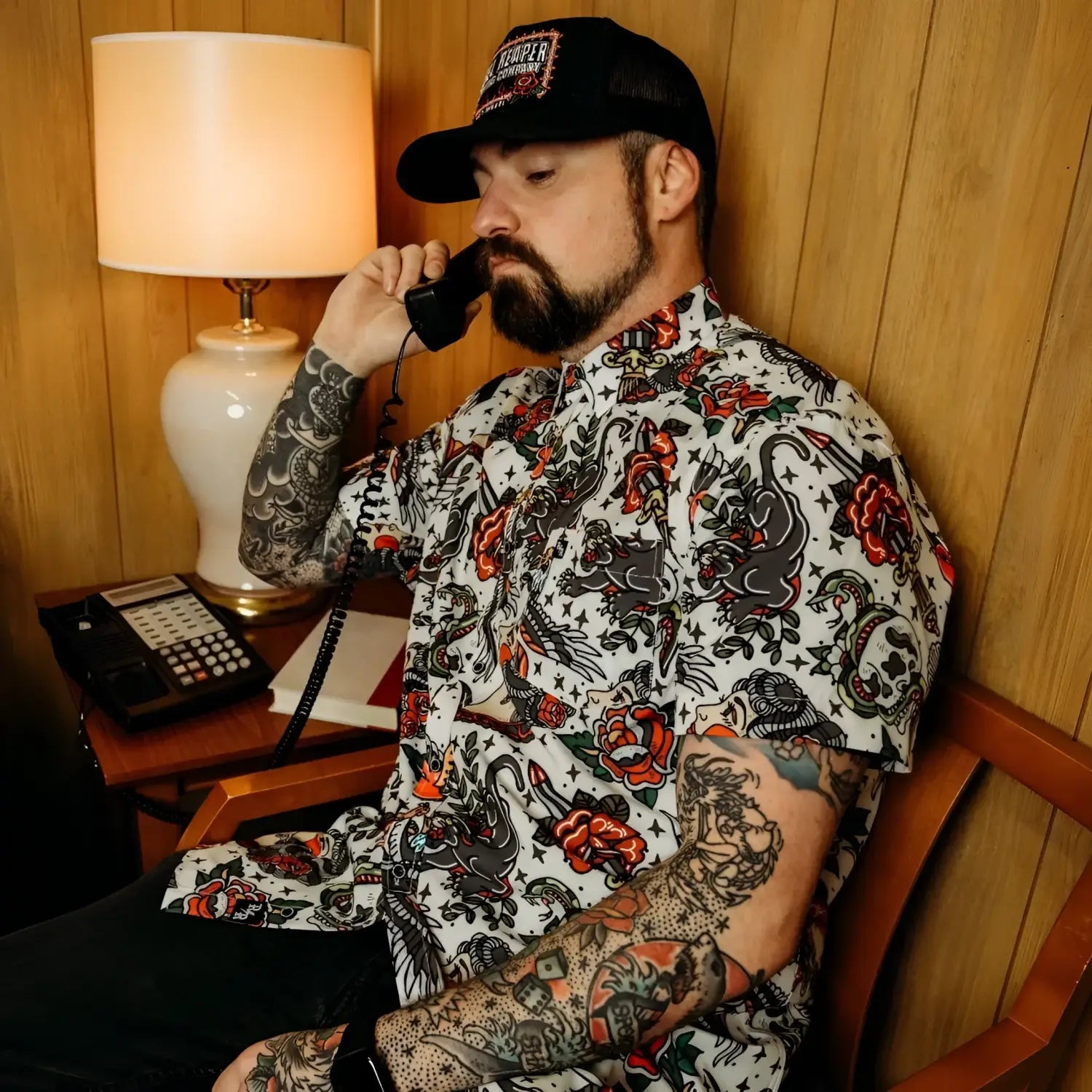 Legacy Button Up Shirt - Rebel Reaper Clothing Company