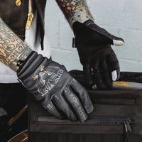 Eagle Design Motorcycle Gloves for Live Fast Moto Riders featuring eagle moto gloves