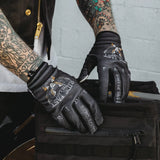 Live Fast Eagle Moto Gloves