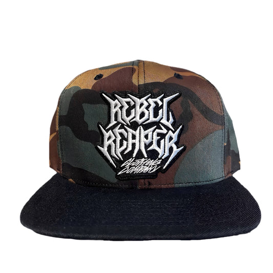 Logo Snapback | Camo & Black