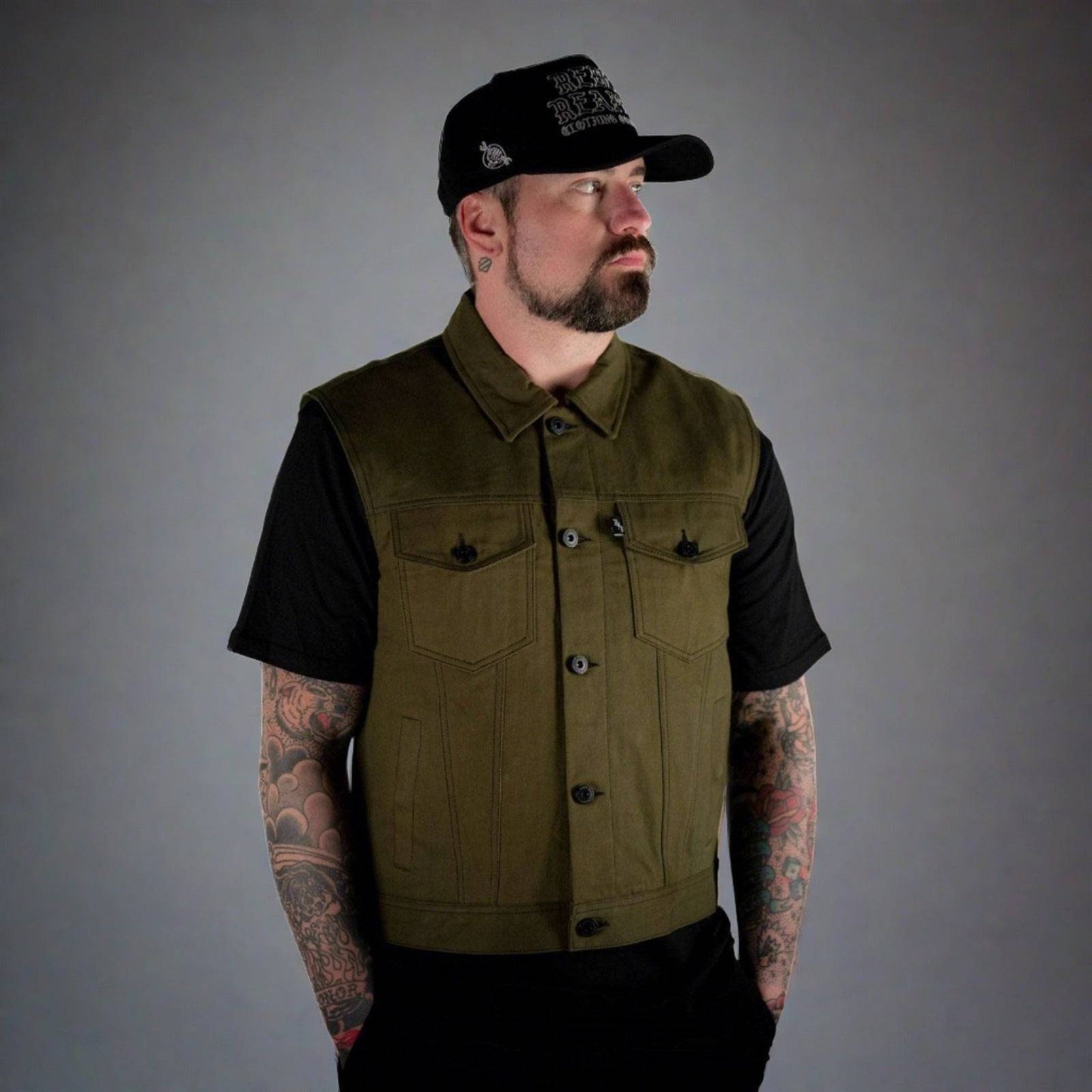 OD Vest | Collared | Canvas | Standard Length