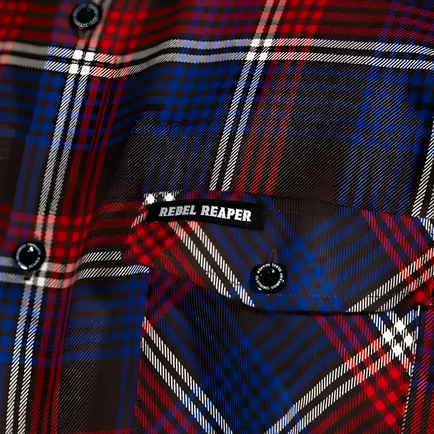 Perserverance Mens Flannel plaid shirt with pocket made from supreme fabric, limited edition design