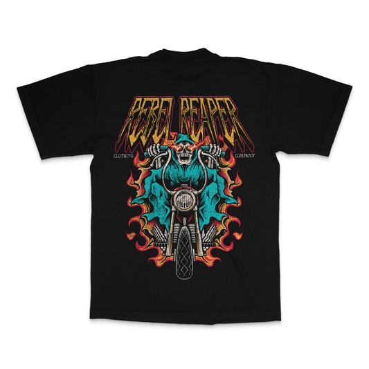 Reaper Rider Tee | Vintage Black