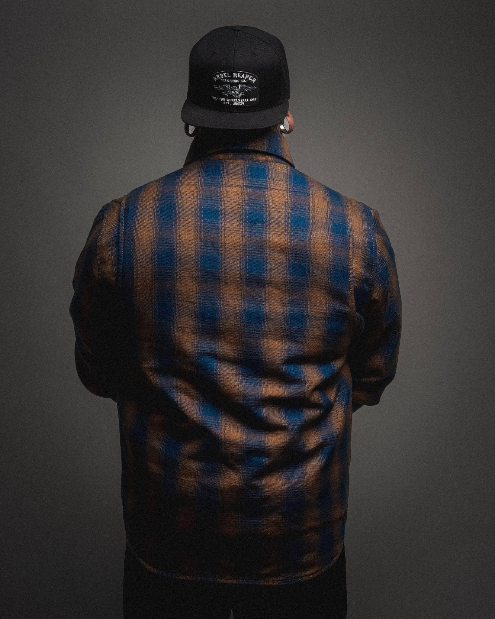 Arete Flannel Jacket - Men's Flannel Jacket - Rebel Reaper Clothing Company