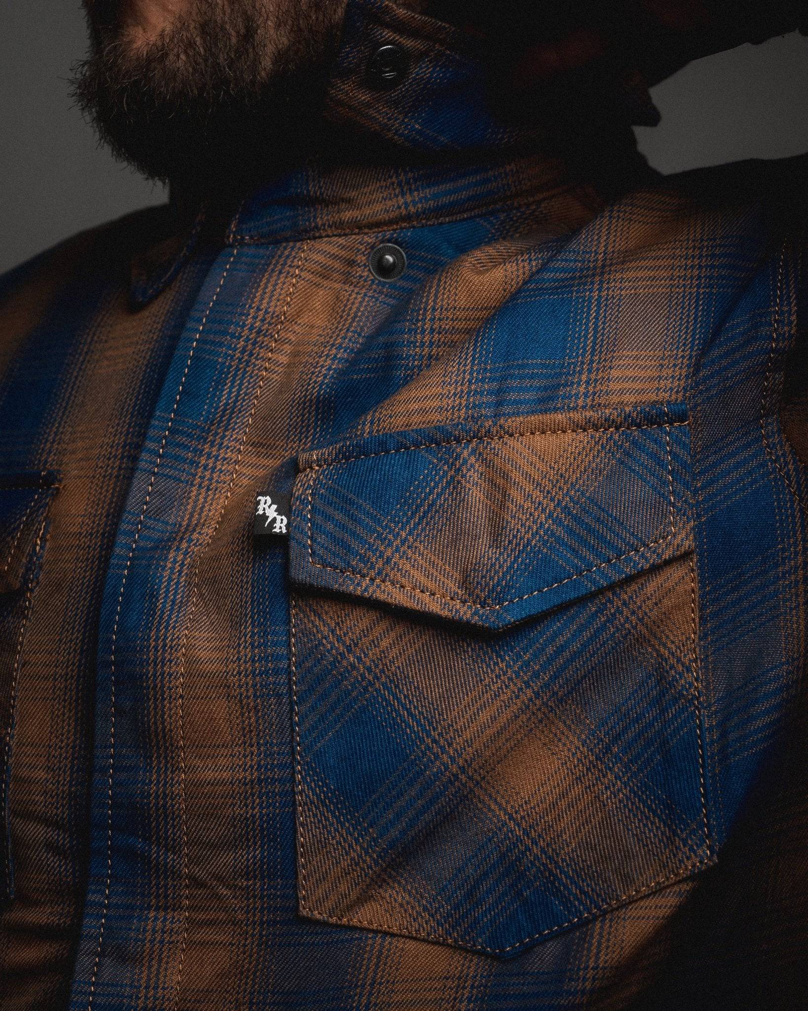 Arete Flannel Jacket - Men's Flannel Jacket - Rebel Reaper Clothing Company
