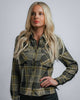 Load image into Gallery viewer, Hazard Women&#39;s Flannel *FINAL SALE* - Rebel Reaper Clothing Company