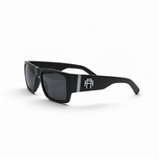 Retro Squared Polarized Sunglasses - Black