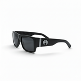 Retro Squared Polarized Sunglasses - Black