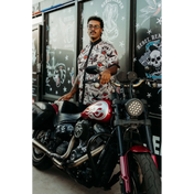 Rogue Short Button Up Shirt - Rebel Reaper Clothing Company