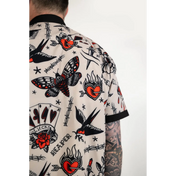 Rogue Short Button Up Shirt - Rebel Reaper Clothing Company