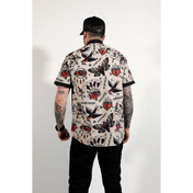 Rogue Short Button Up Shirt - Rebel Reaper Clothing Company