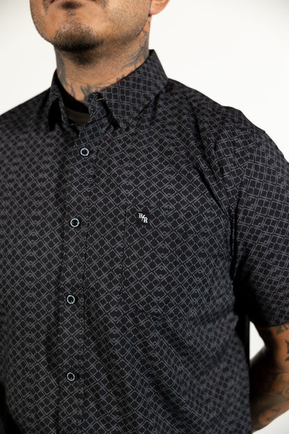 Black Barbed Wire | Button Down