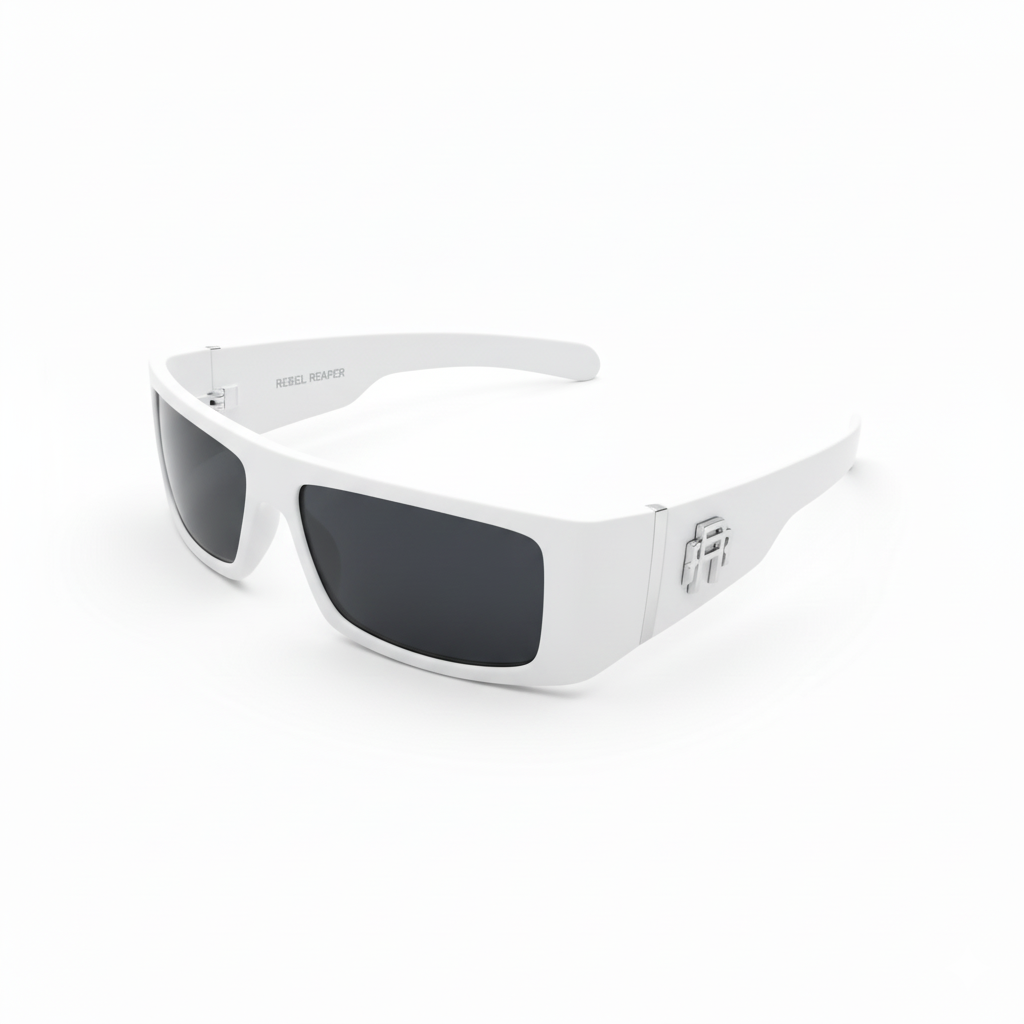 Slick Polarized Sunglasses - White